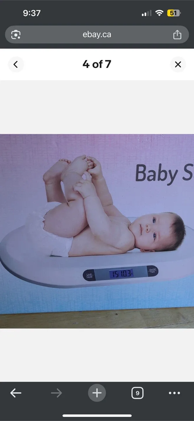 Digital Baby Scale - 20 kg Capacity