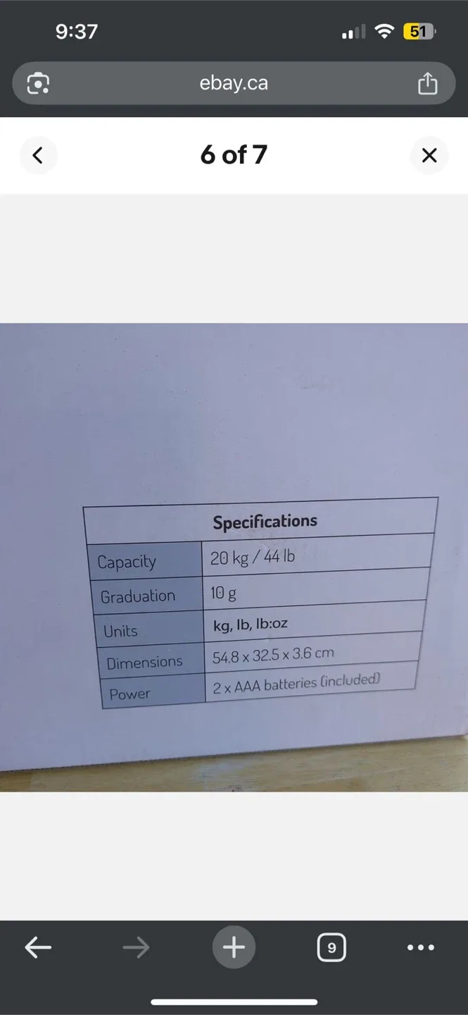 Digital Baby Scale - 20 kg Capacity image indicator(4)