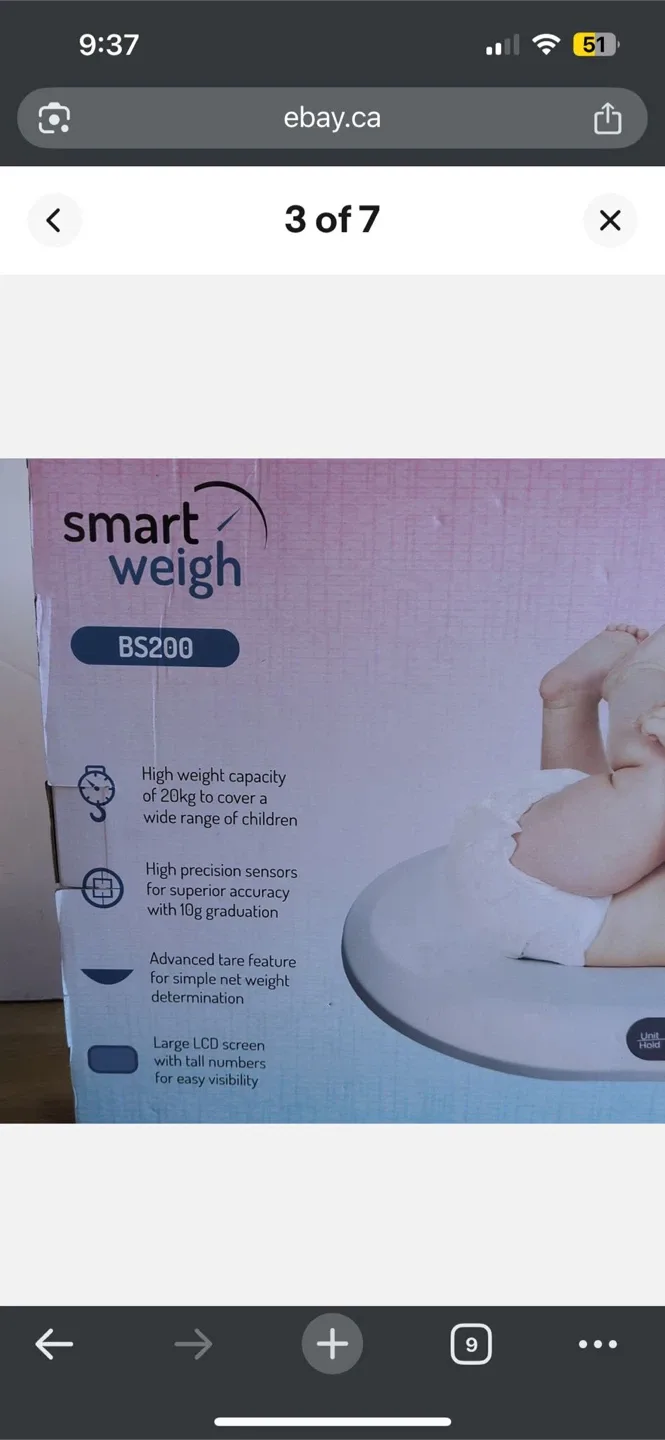 Digital Baby Scale - 20 kg Capacity image indicator(6)