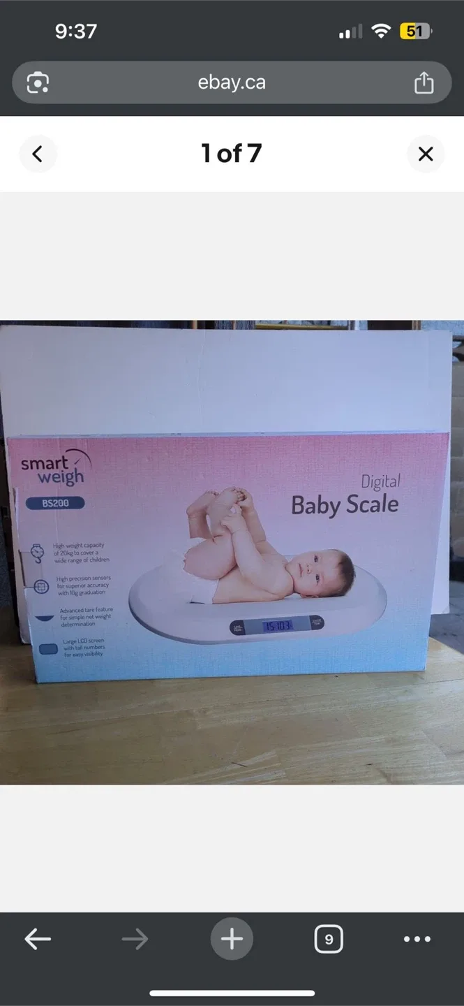 Digital Baby Scale - 20 kg Capacity image indicator(7)