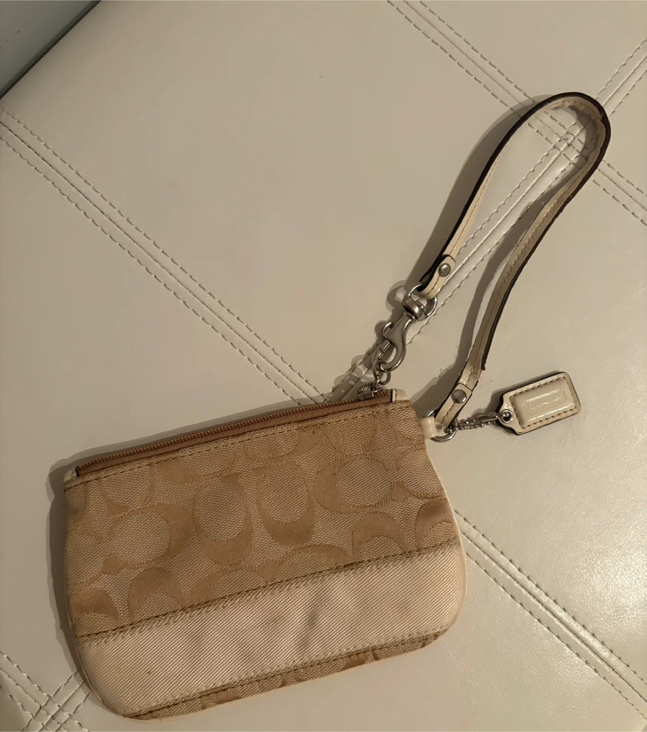 Coach Signature Wristlet
