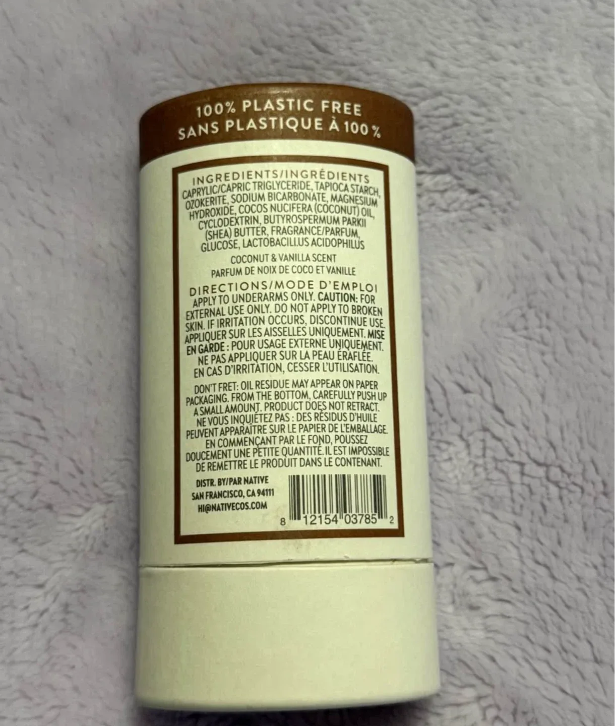 Native Coconut and Vanilla Deodorant image indicator(2)