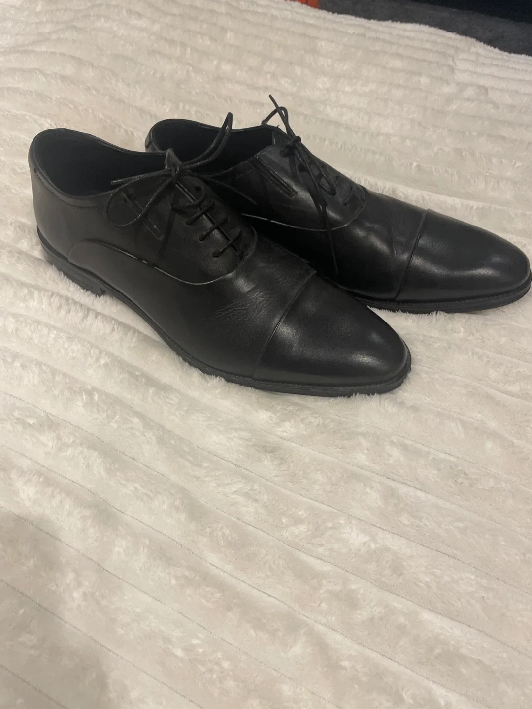 Black Leather Dress Shoes