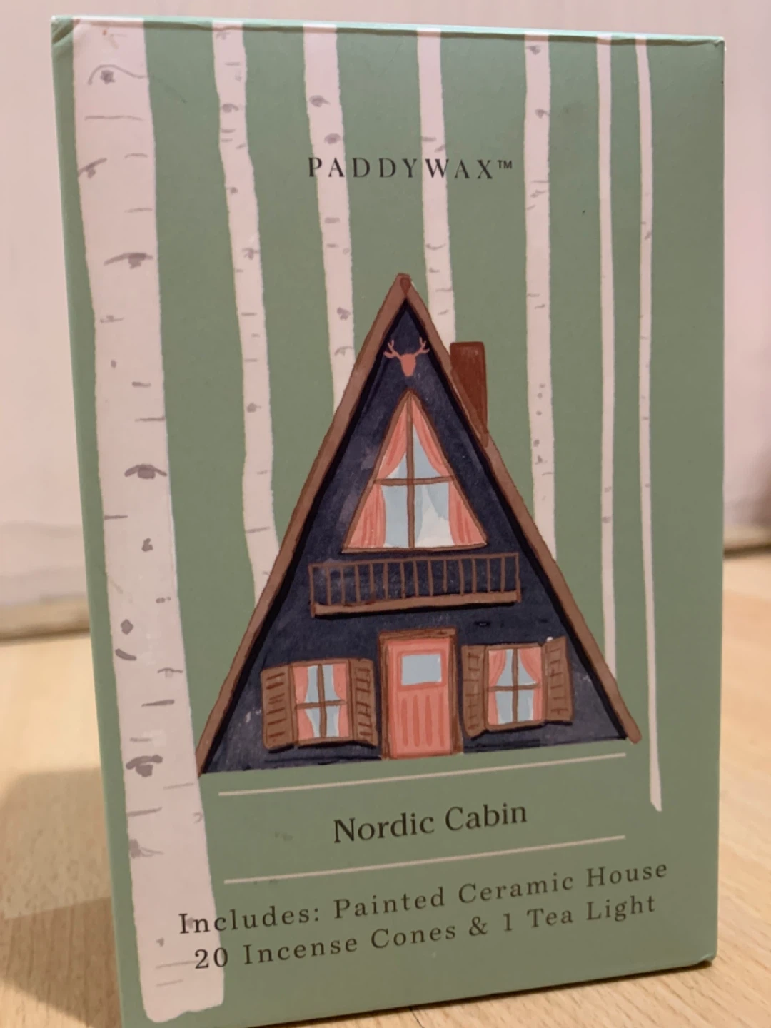 Ceramic for burning incense cones & fragrant candles