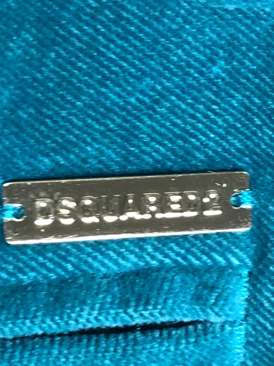 Women’s Velvet Teal Capri Pants. Size 42. Dsquared2. image indicator(3)