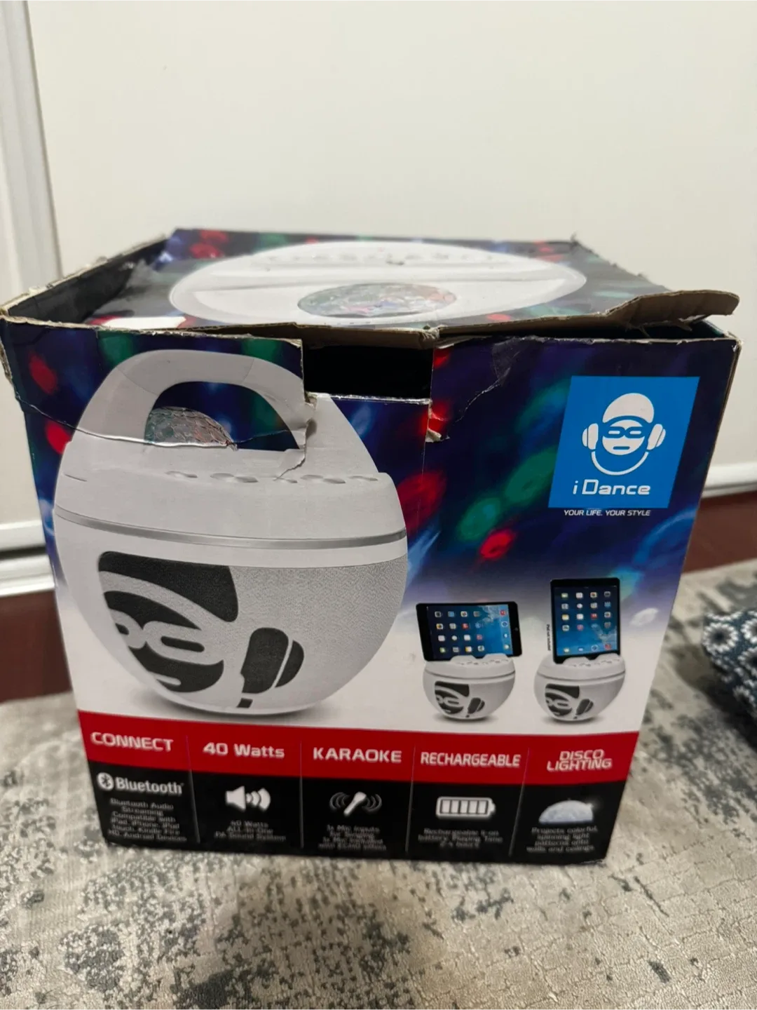 iDance Party Ball BB-10K Bluetooth Karaoke System