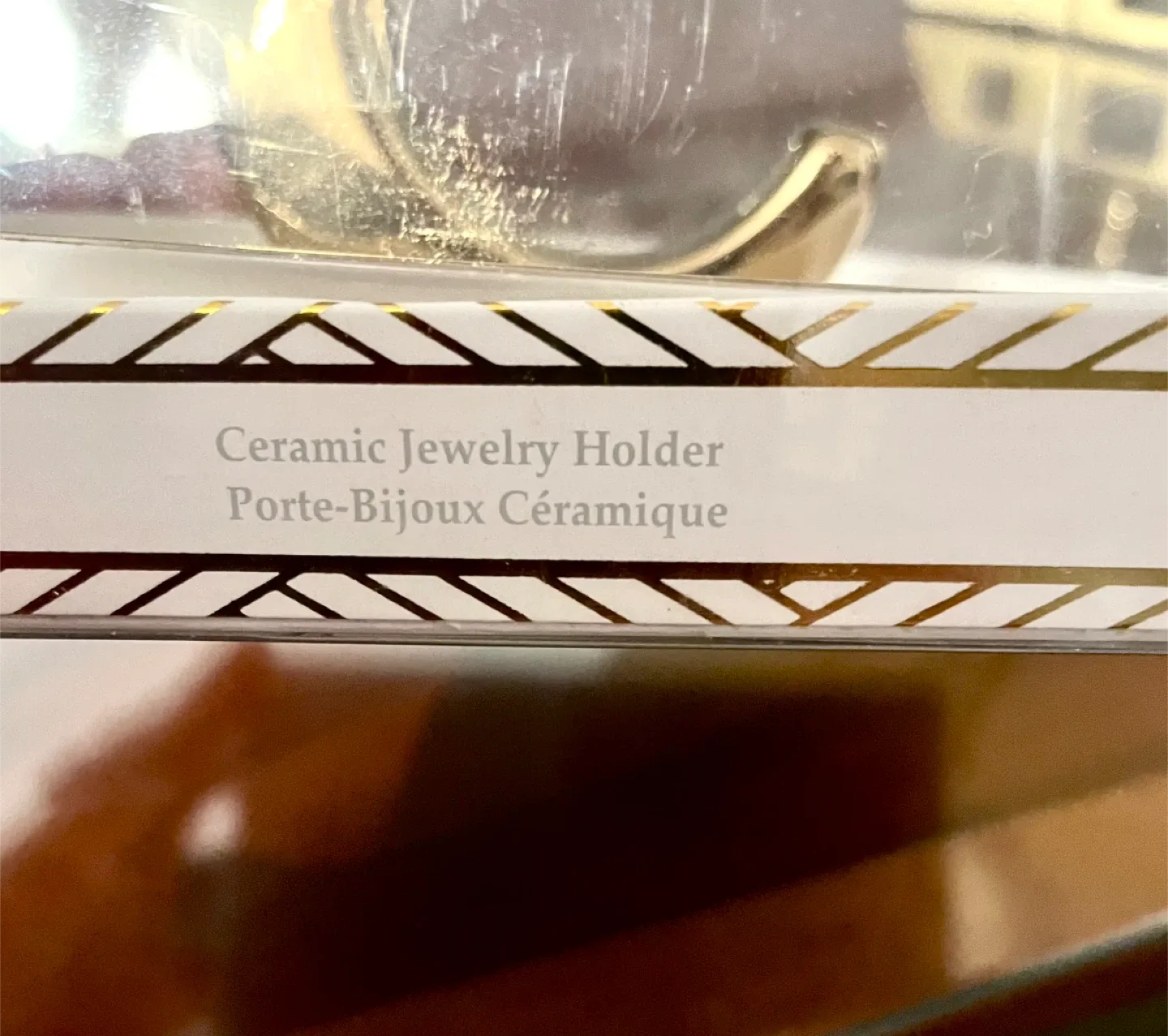 Ceramic Jewelry Holder - New in Box image indicator(4)