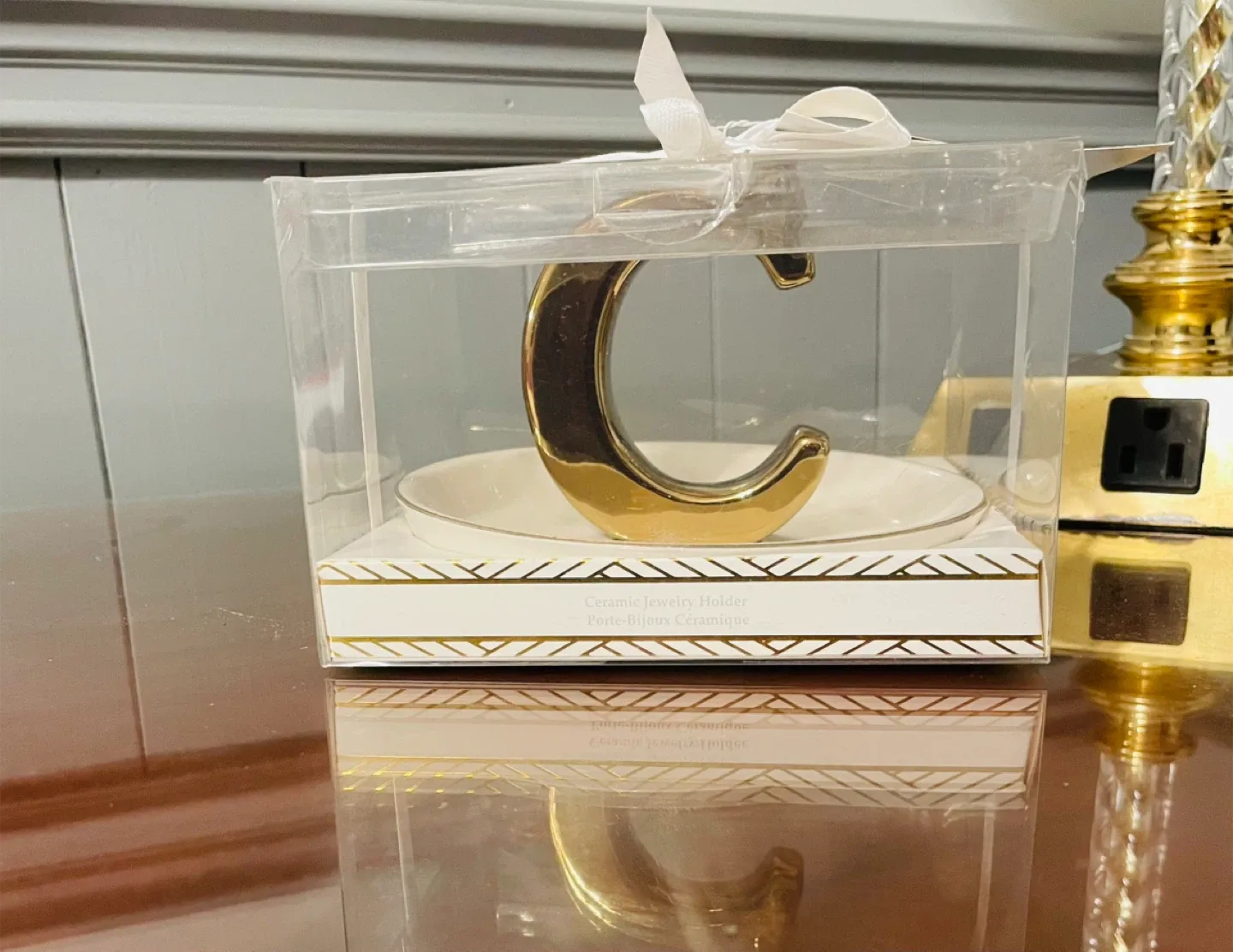 Ceramic Jewelry Holder - New in Box image indicator(2)