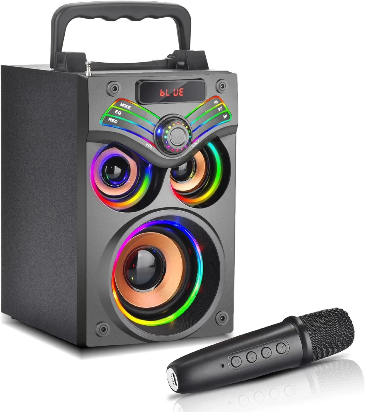 Portable Karaoke Speaker with Microphone