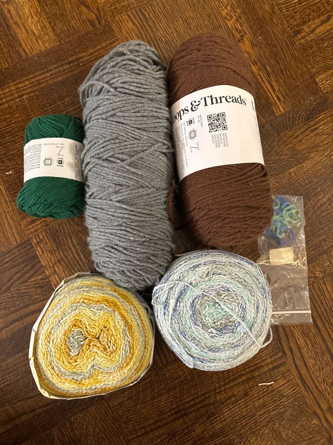 #Clearout Mix of Cotton & Acrylic Yarn & Markers