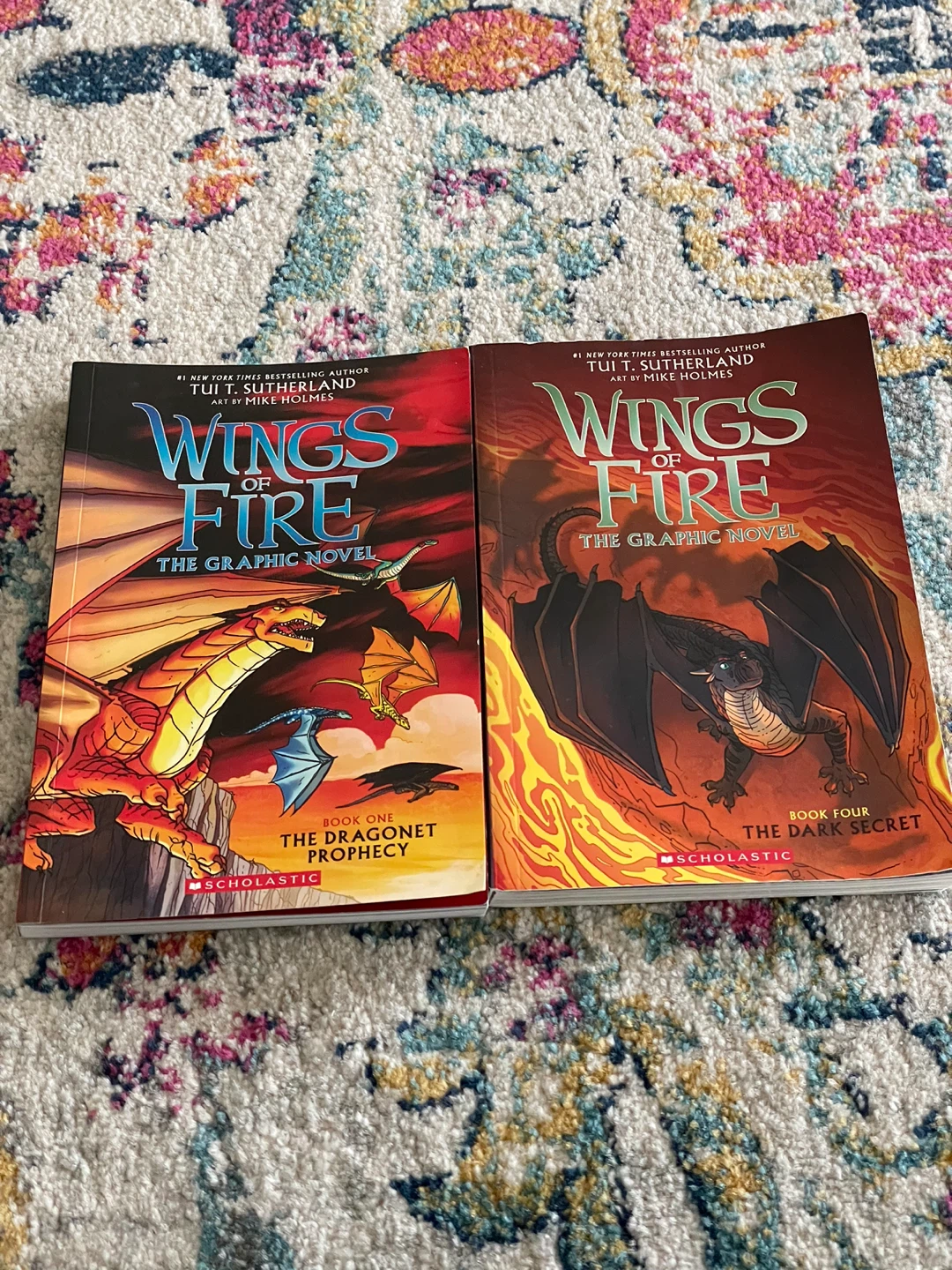 Wings of Fire Graphic Novels - Books 1 & 4