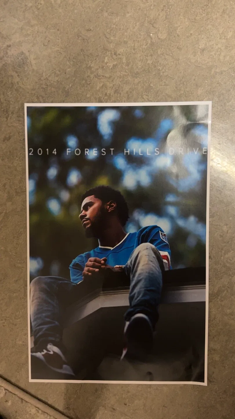 J.Cole-2014 Forest Hills small album poster