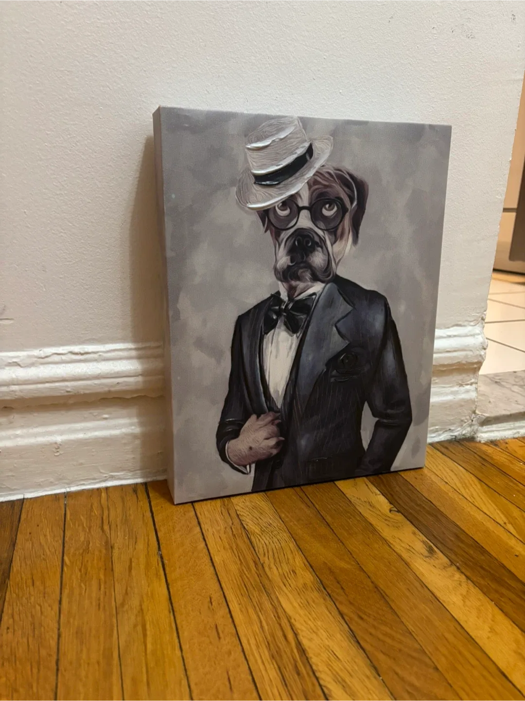 Sophisticated Dog Print on Canvas image indicator(2)