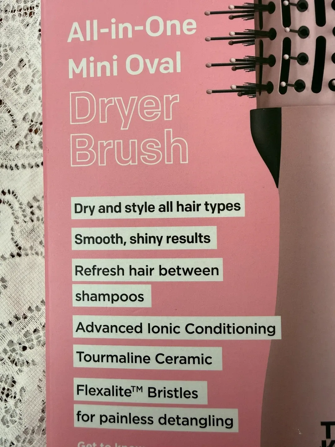 Conair The Knot Dr. Mini Oval Dryer Brush - NEW image indicator(5)