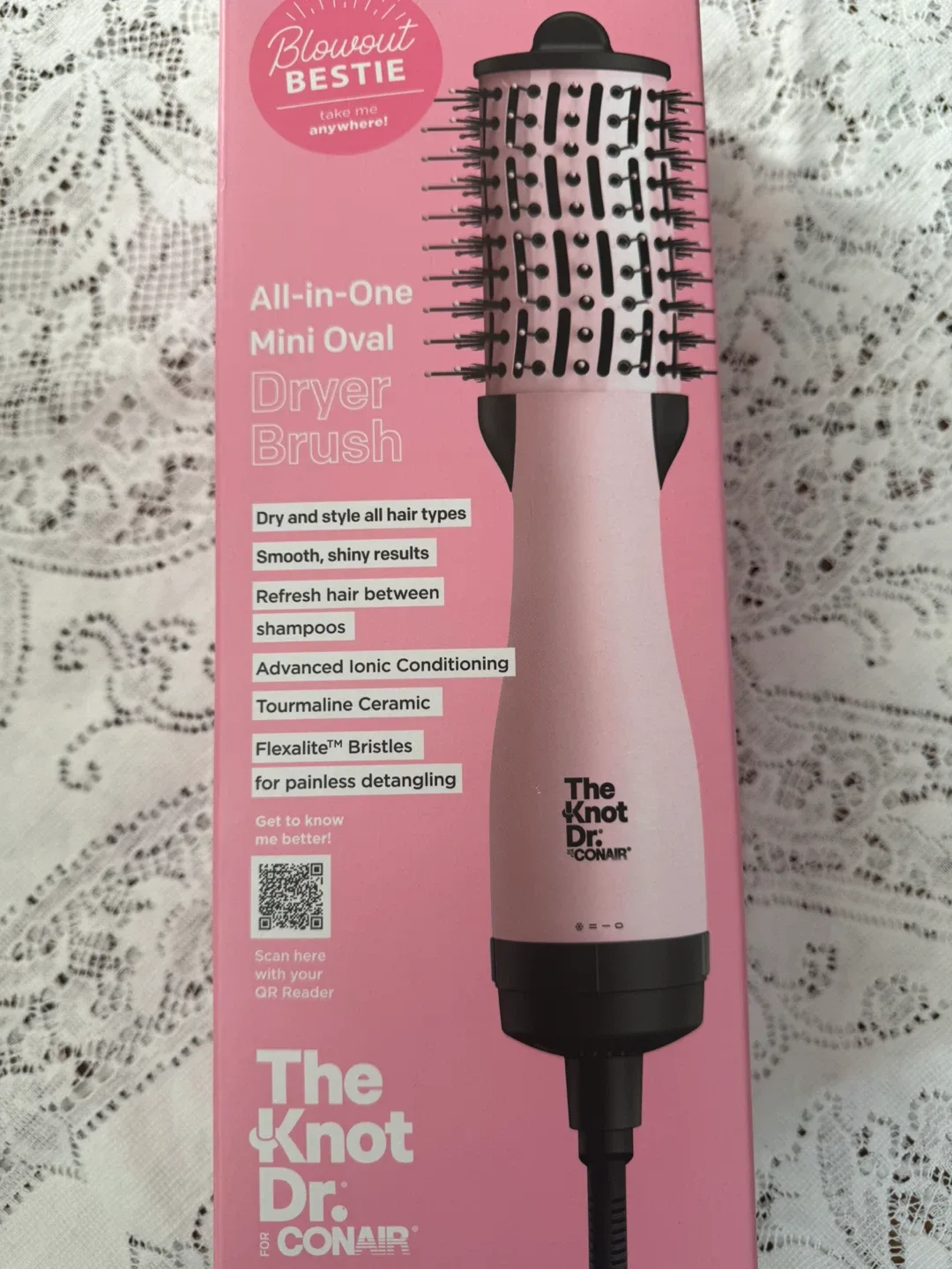 Conair The Knot Dr. Mini Oval Dryer Brush - NEW image indicator(2)