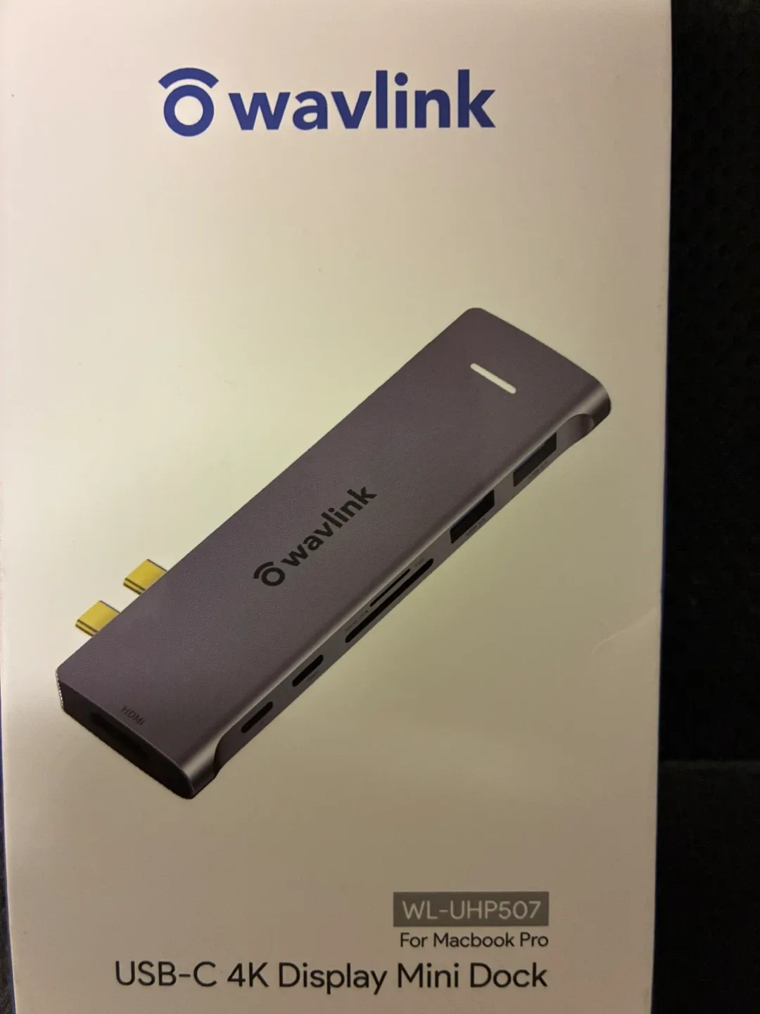 Wavlink USB-C 4K Display Mini Dock WL-UHP507 image indicator(2)