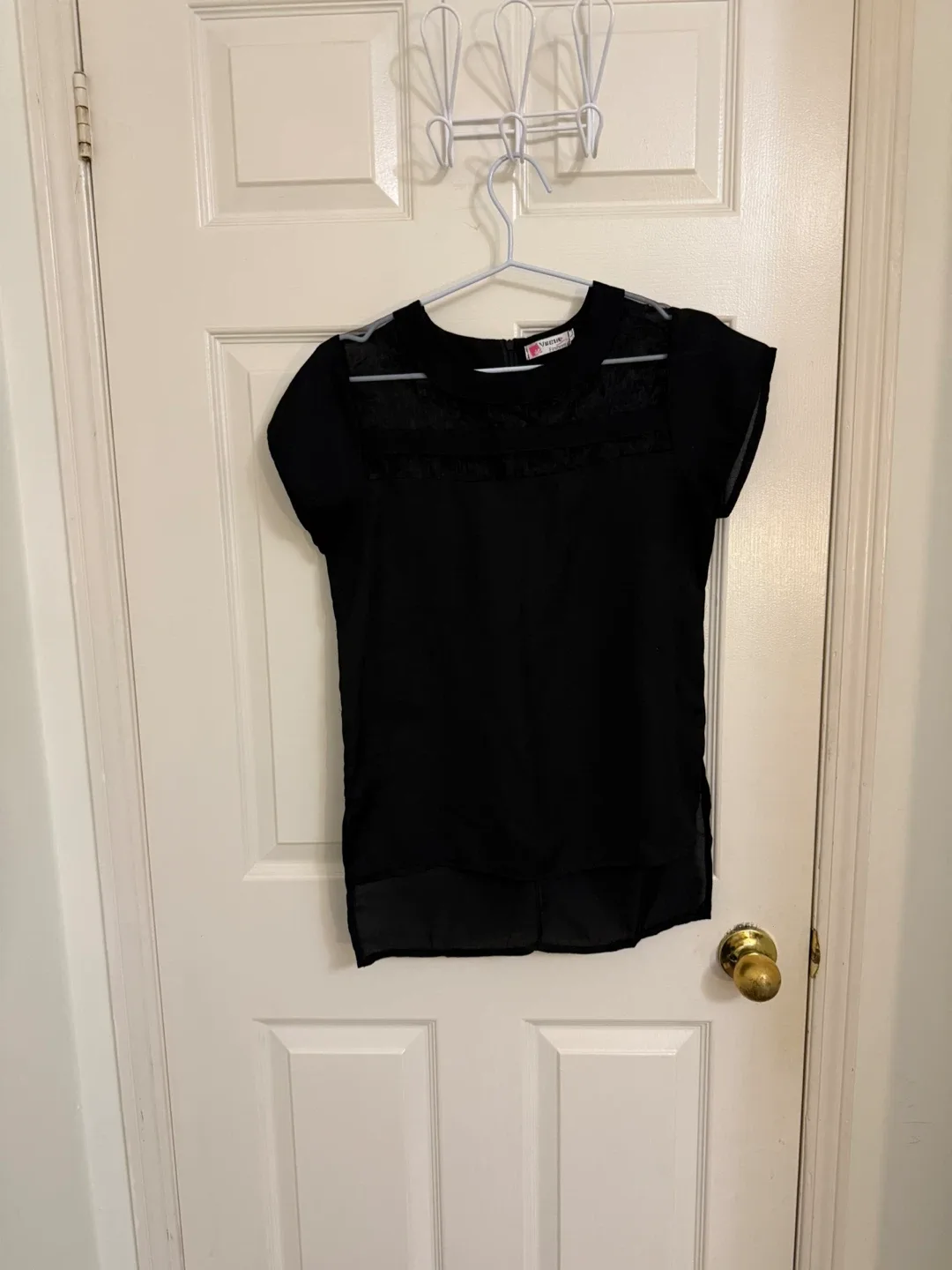 Vbecue Fashion Black Blouse