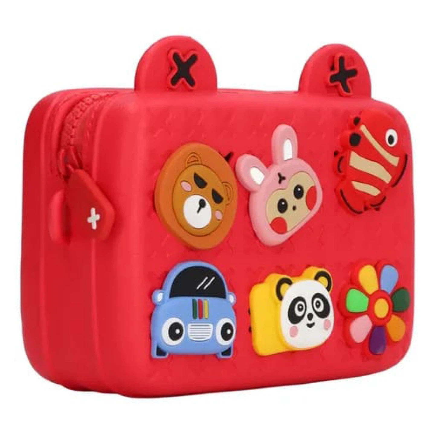 Yellow Animal Design Kids Camera Bag - photo 2
