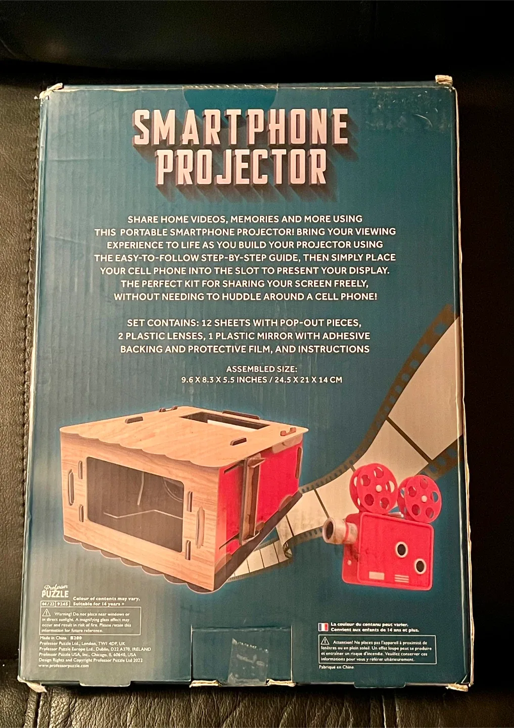 NEW Smartphone Projector - Construct Your Own image indicator(2)