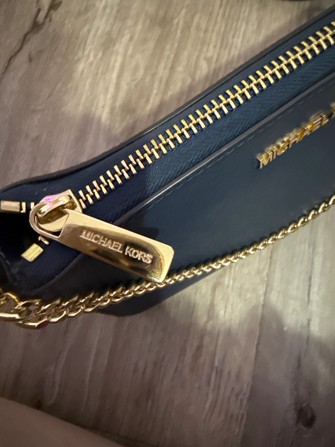 Michael Kors Navy Blue Crossbody Bag - photo 4