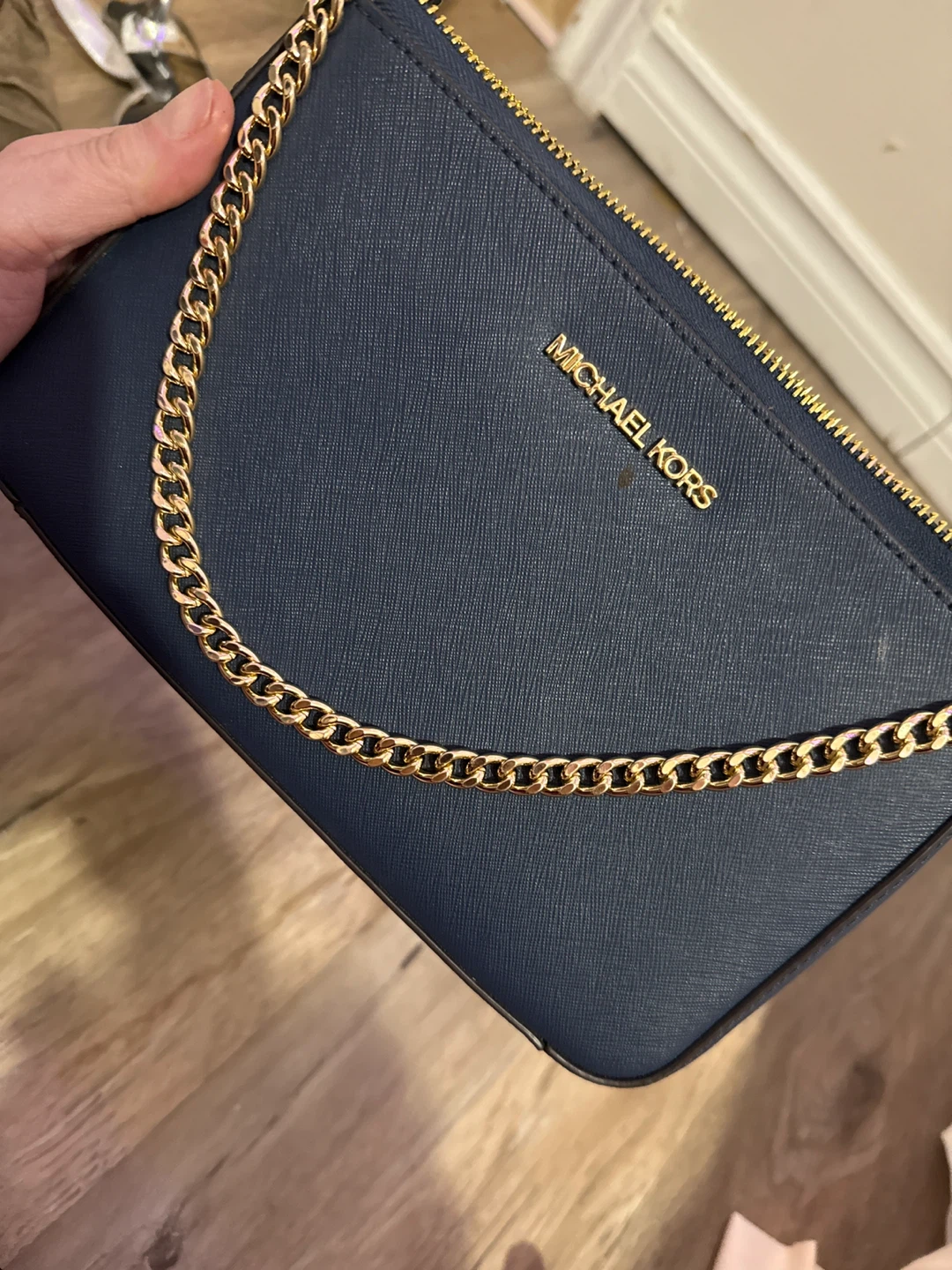 Michael Kors Navy Blue Crossbody Bag - photo 2