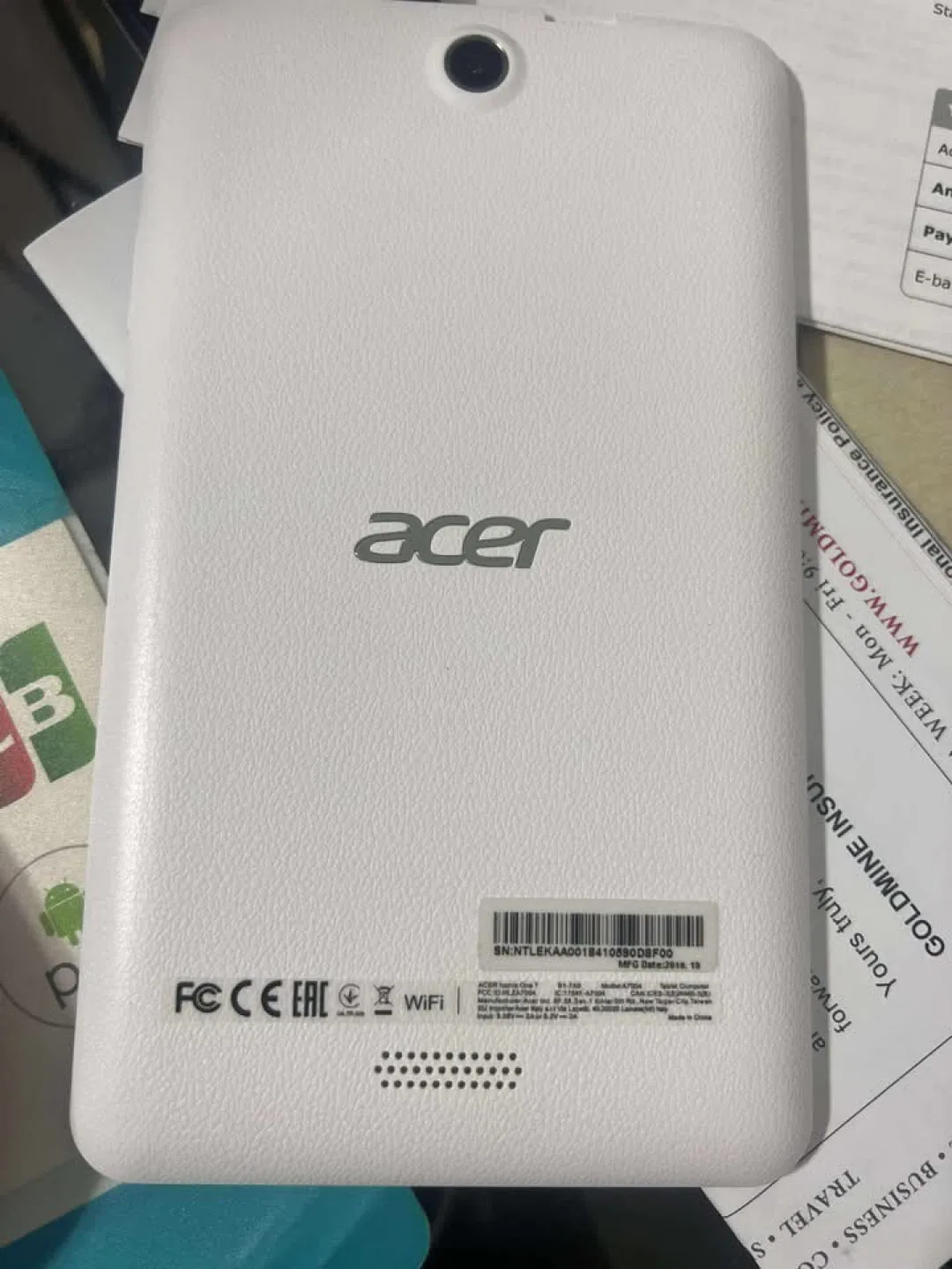 Acer Iconia One 7 Tablet image indicator(4)