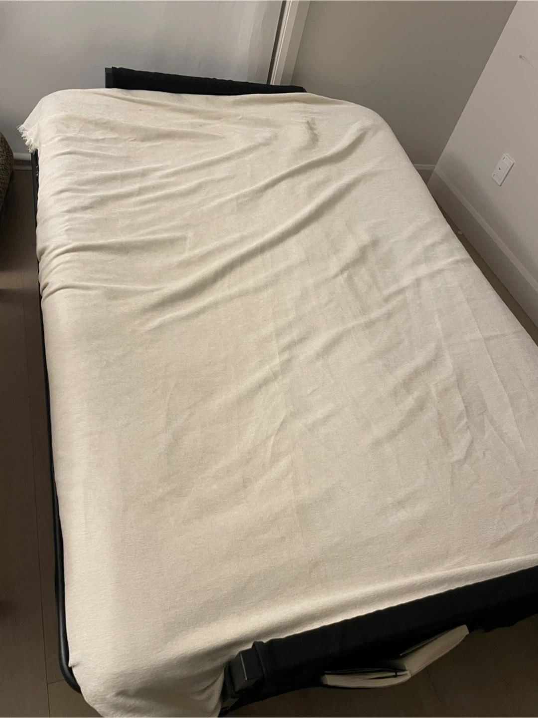 Sofa-Black Metal Frame with Mattress - photo 5