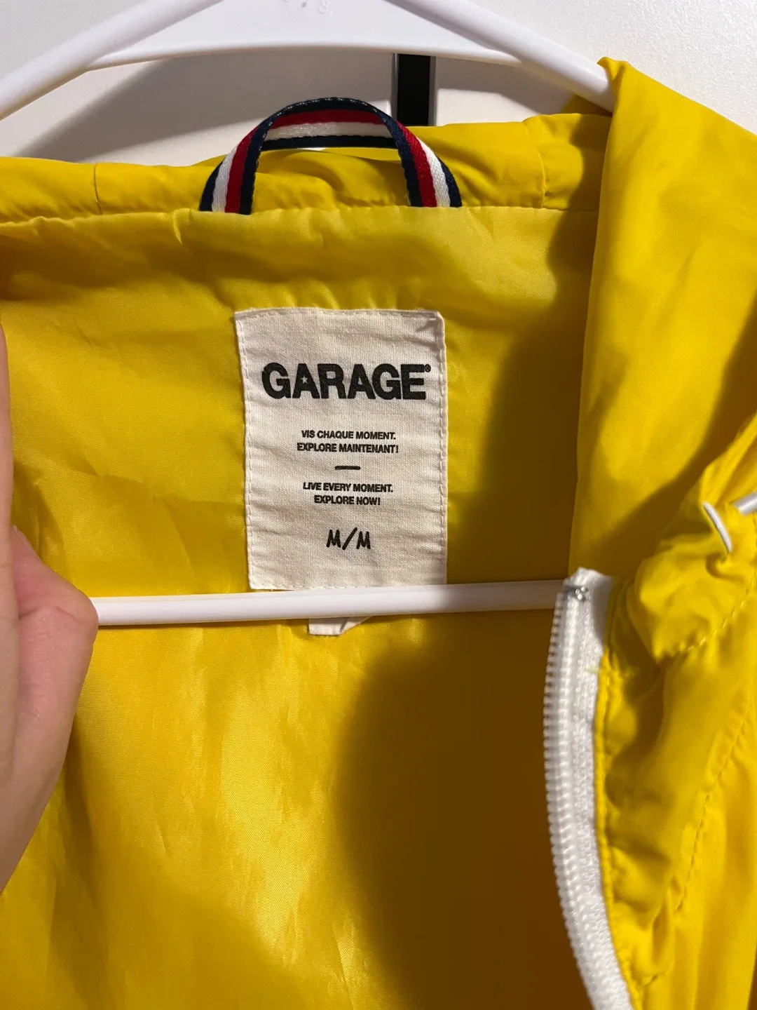 Garage Yellow Hooded Jacket - Size M image indicator(3)