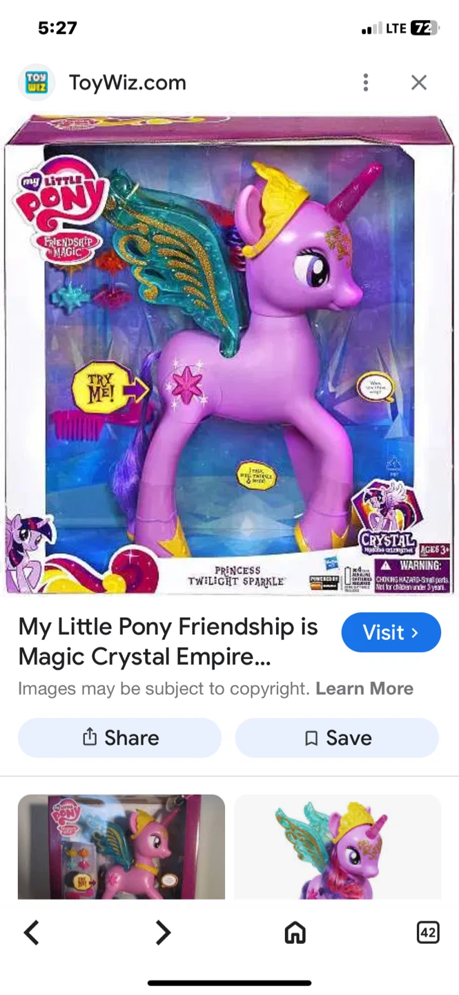 My Little Pony Princess Twilight Sparkle Figure - photo 2