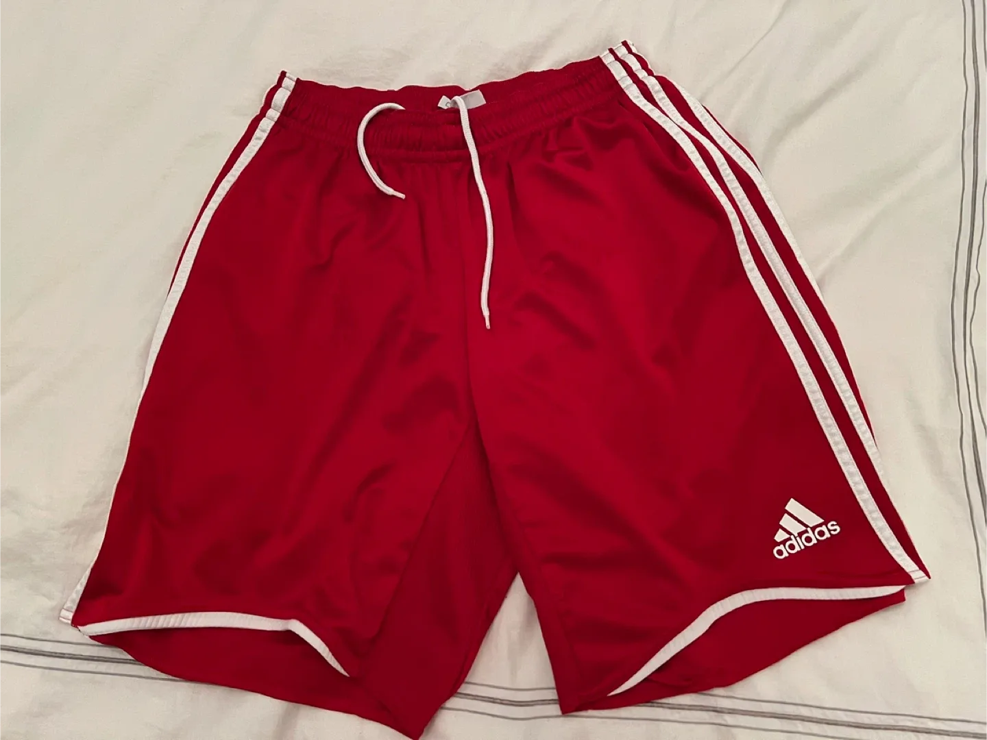 Adidas Red Athletic Shorts - Size Large