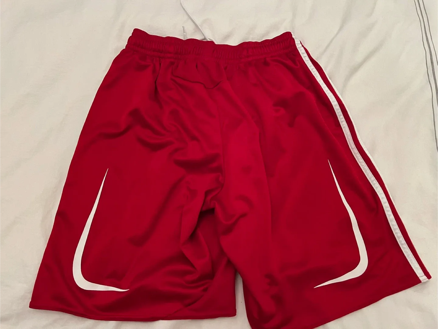 Adidas Red Athletic Shorts - Size Large image indicator(3)