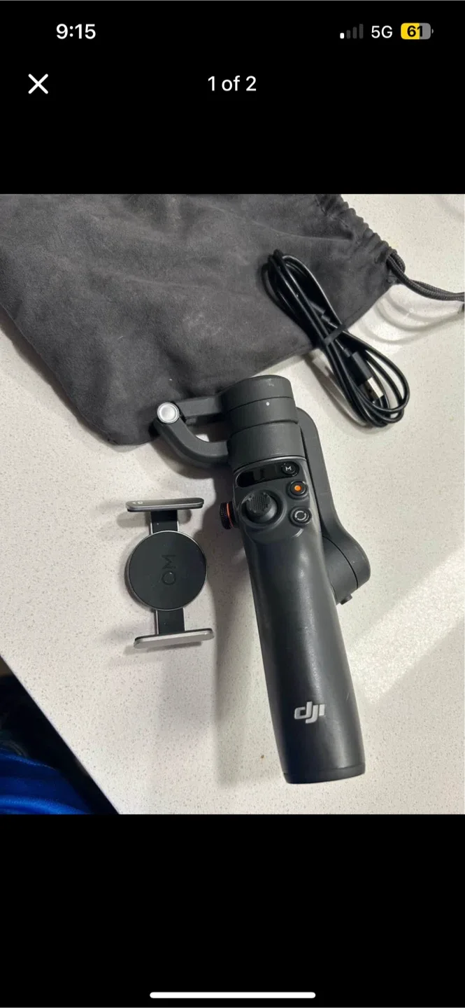 DJI Osmo Mobile 6 Gimbal Stabilizer - Black