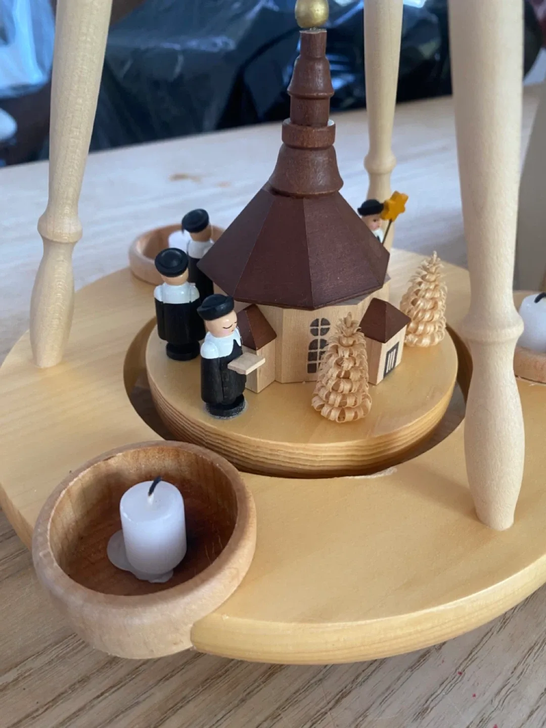 Käthe Wohlfahrt German Christmas Pyramid with Box