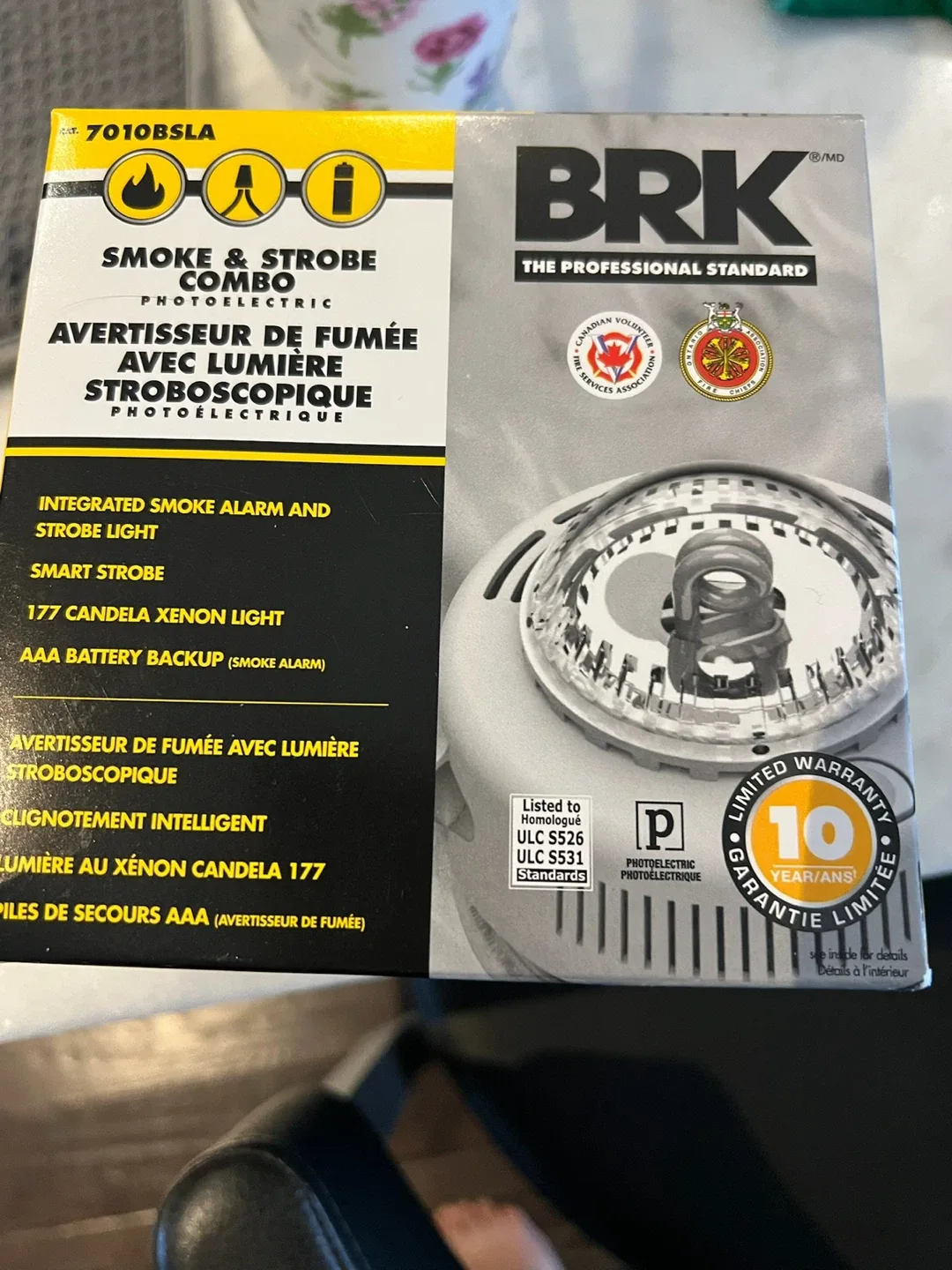 BRK Smoke & Strobe Combo Alarm - New in Box! image indicator(3)
