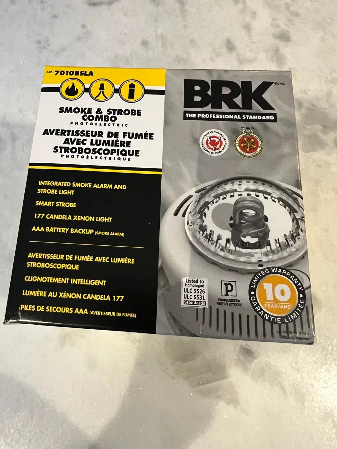 BRK Smoke & Strobe Combo Alarm - New in Box! image indicator(2)