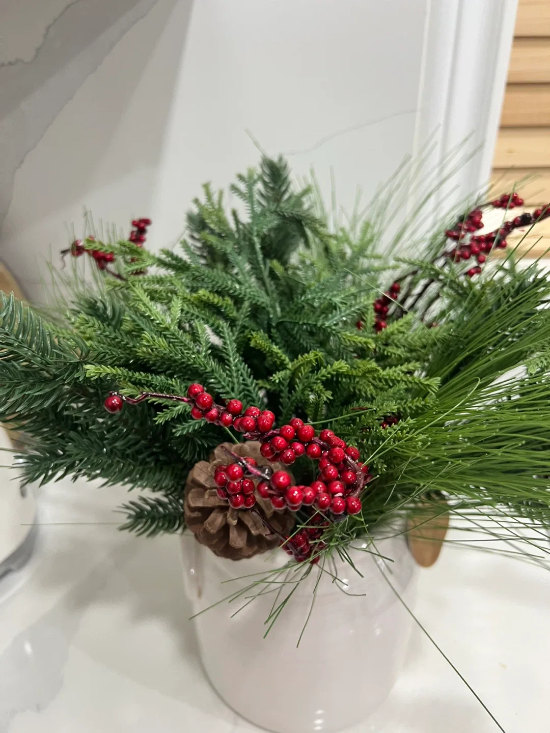 Christmas Floral Arrangement with Pot image indicator(3)