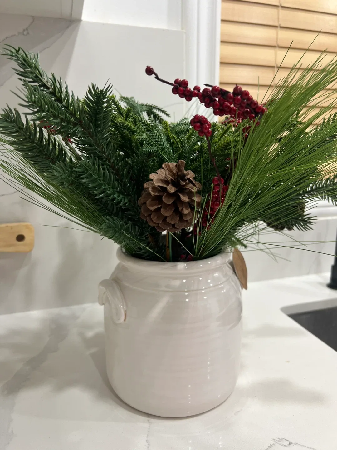 Christmas Floral Arrangement with Pot image indicator(2)