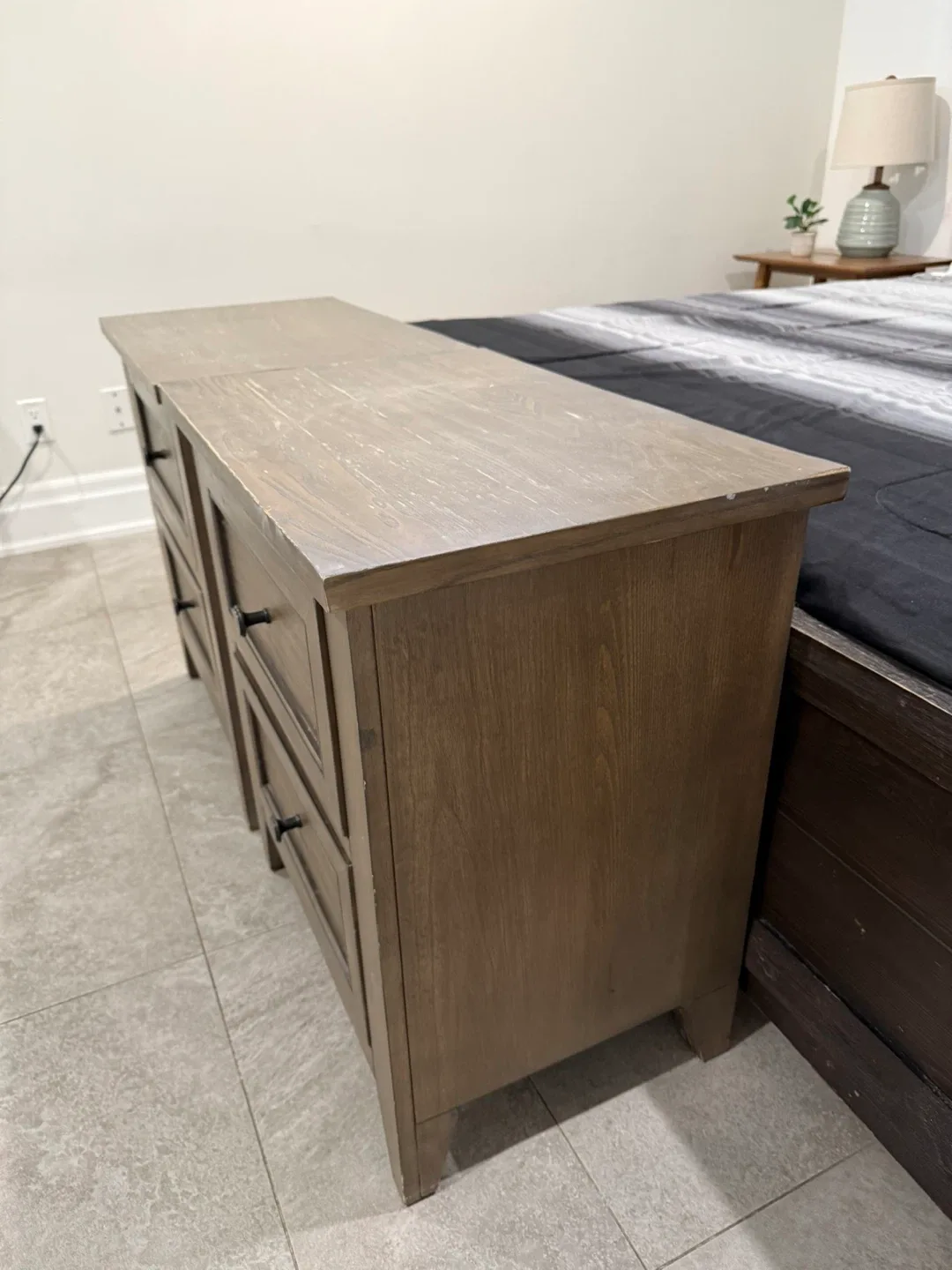 2 wooden nightstands image indicator(5)