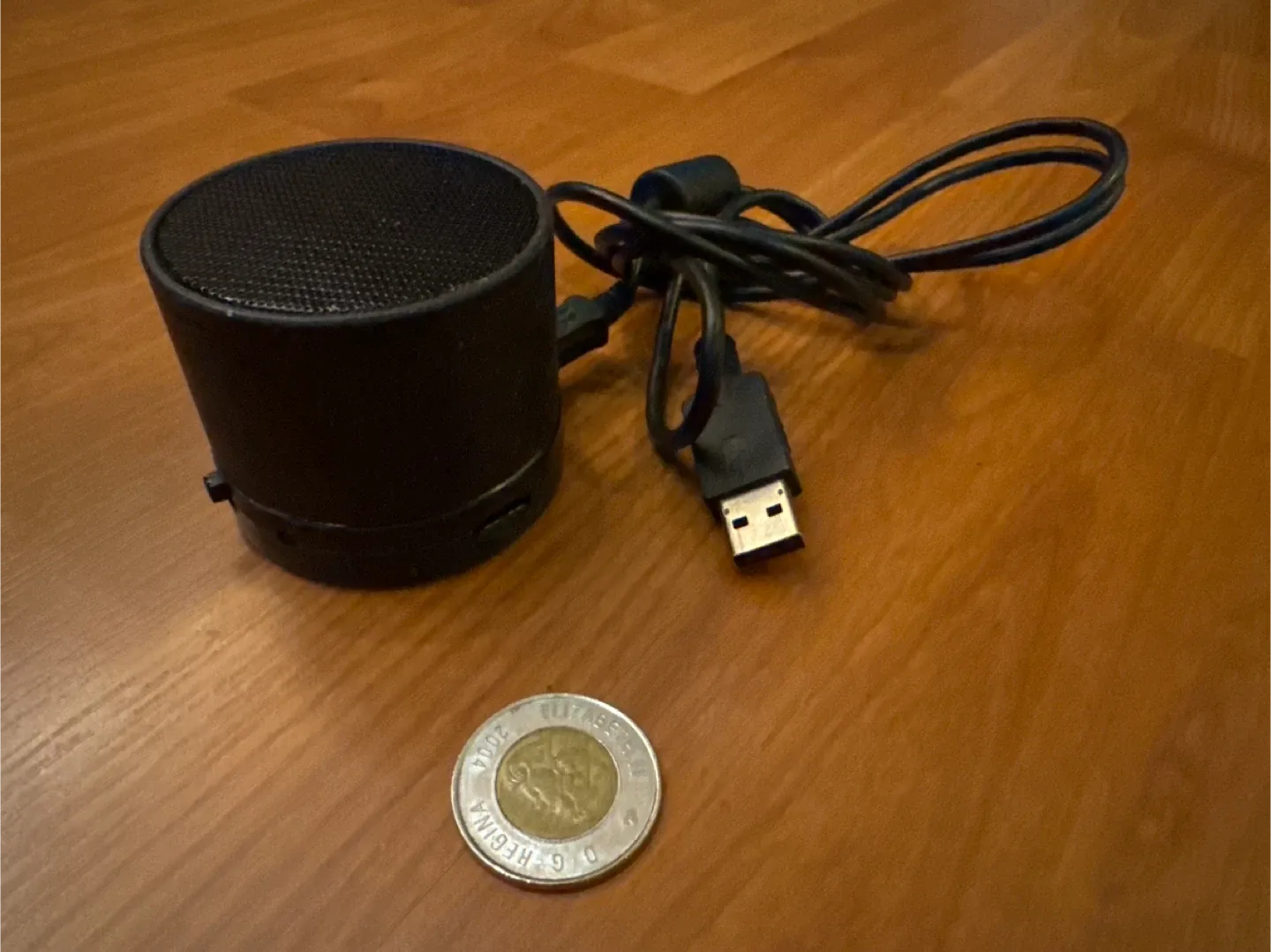 Black Mini Portable USB/ Bluetooth Speaker #Cleanout