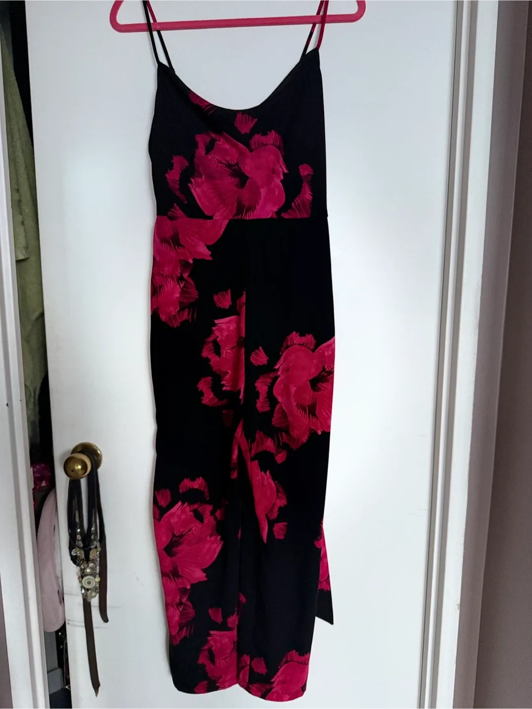 Floral Jumpsuit - Size Small