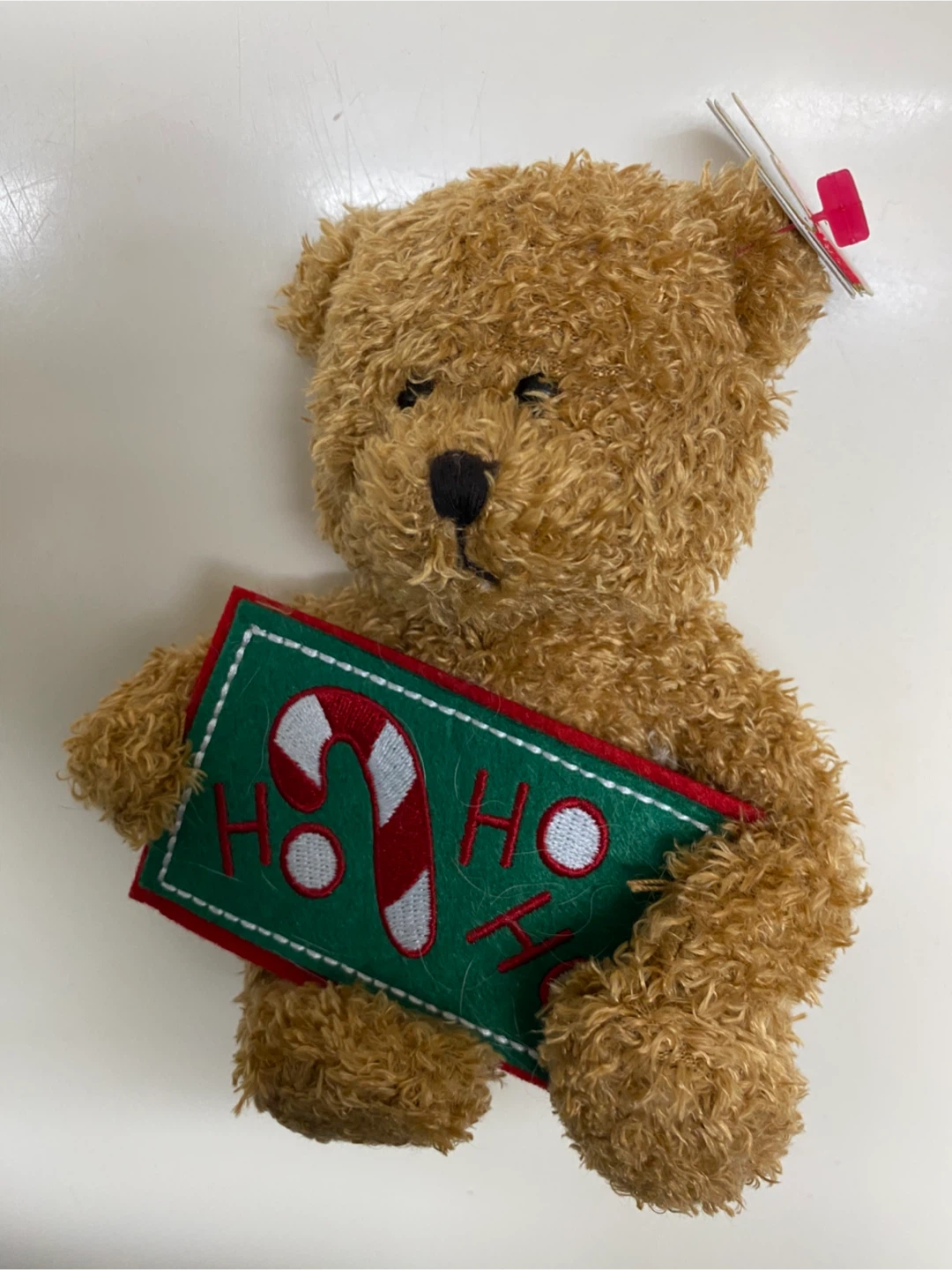 Ty Beanie Baby Bear (‘Ho-Ho-Ho’)