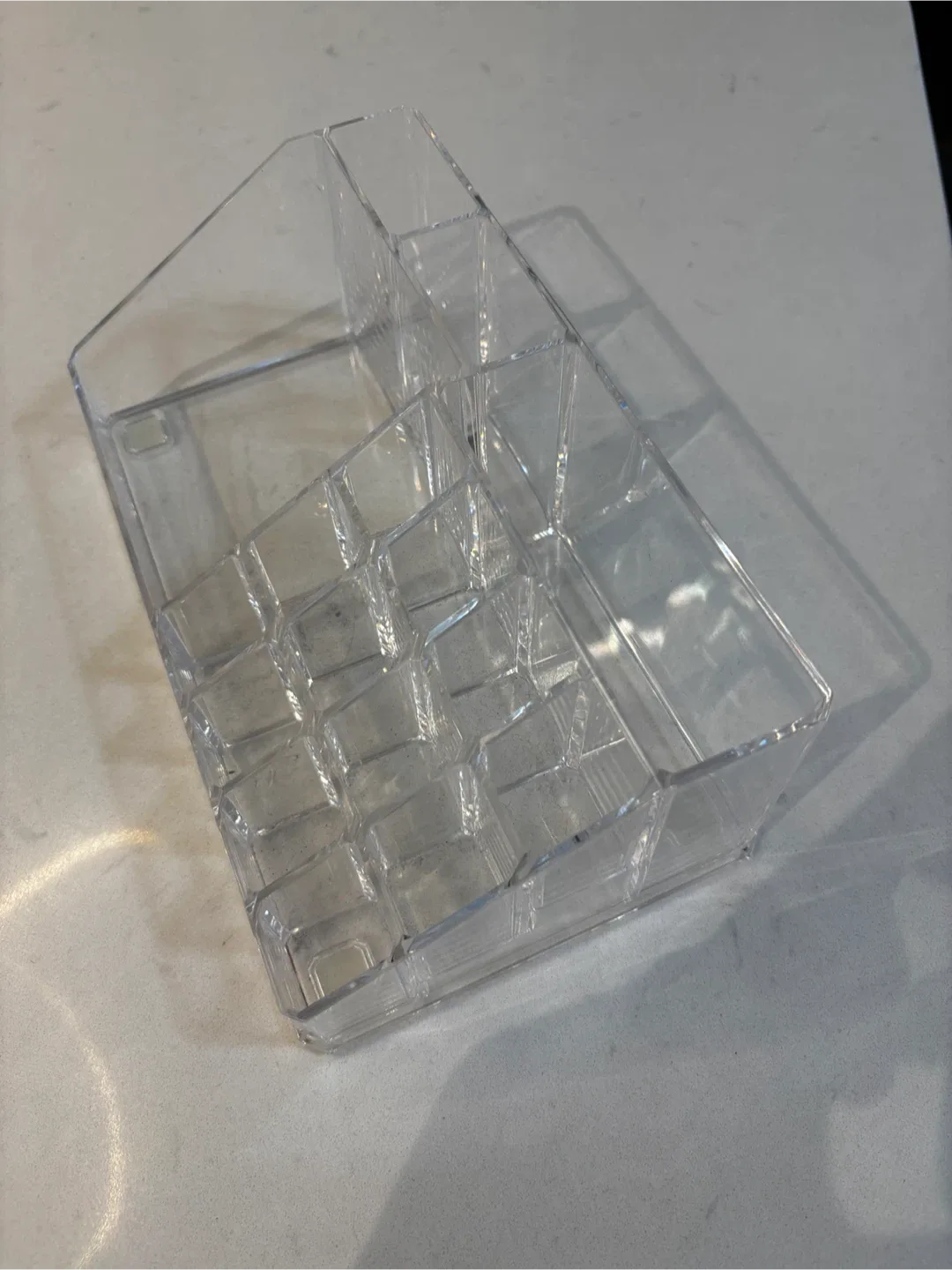 #cleanout Clear Acrylic Makeup Organizer image indicator(2)