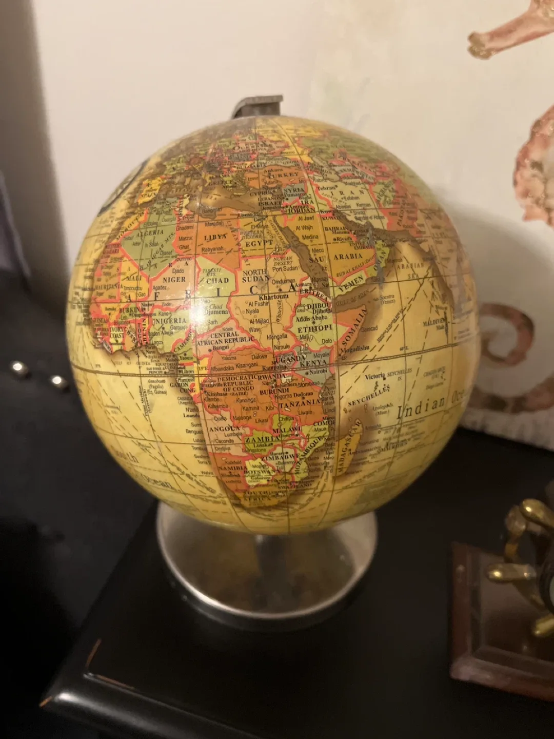 Vintage World Globe image indicator(2)
