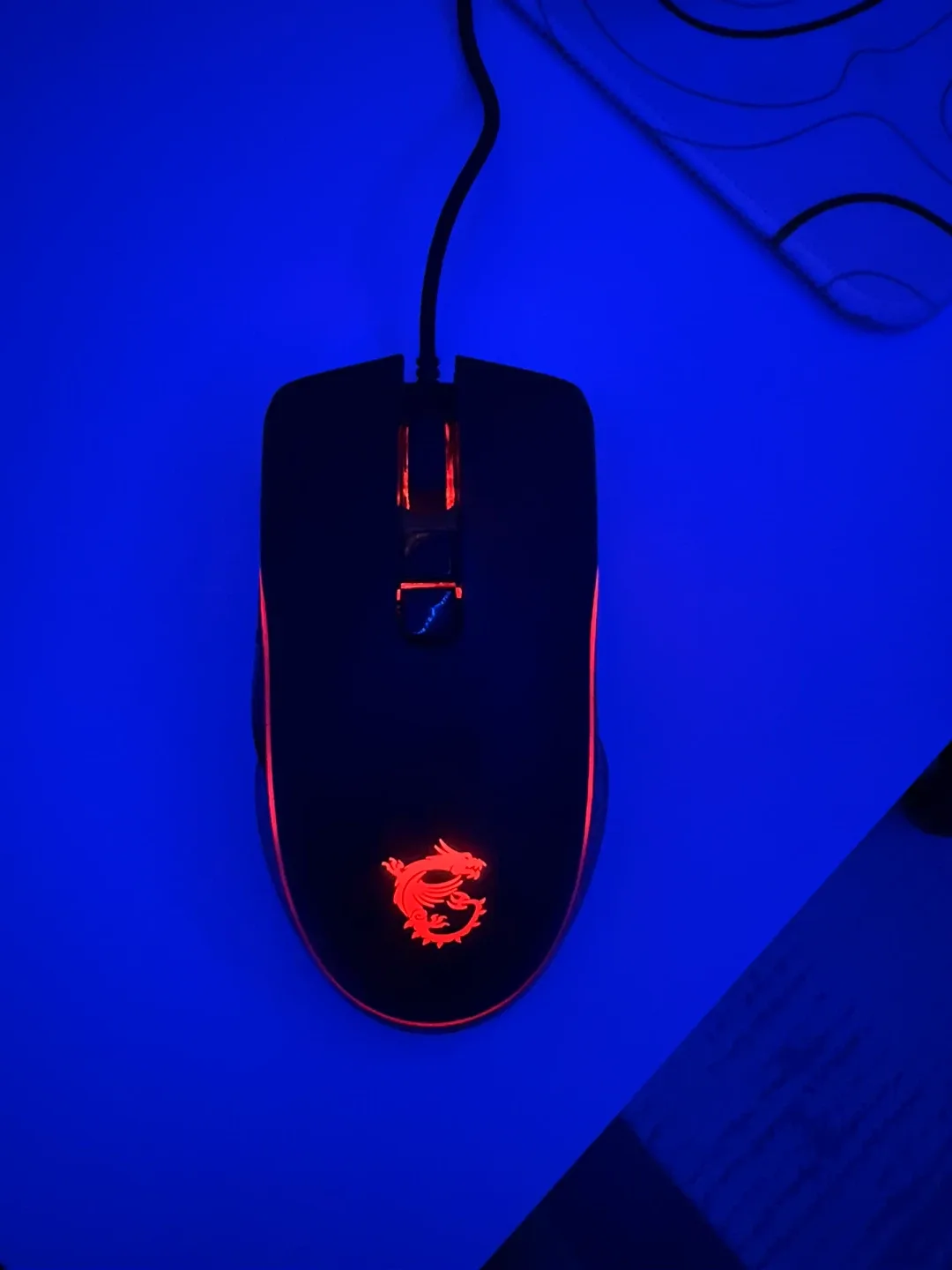 Wired MSI Gaming Mouse image indicator(2)