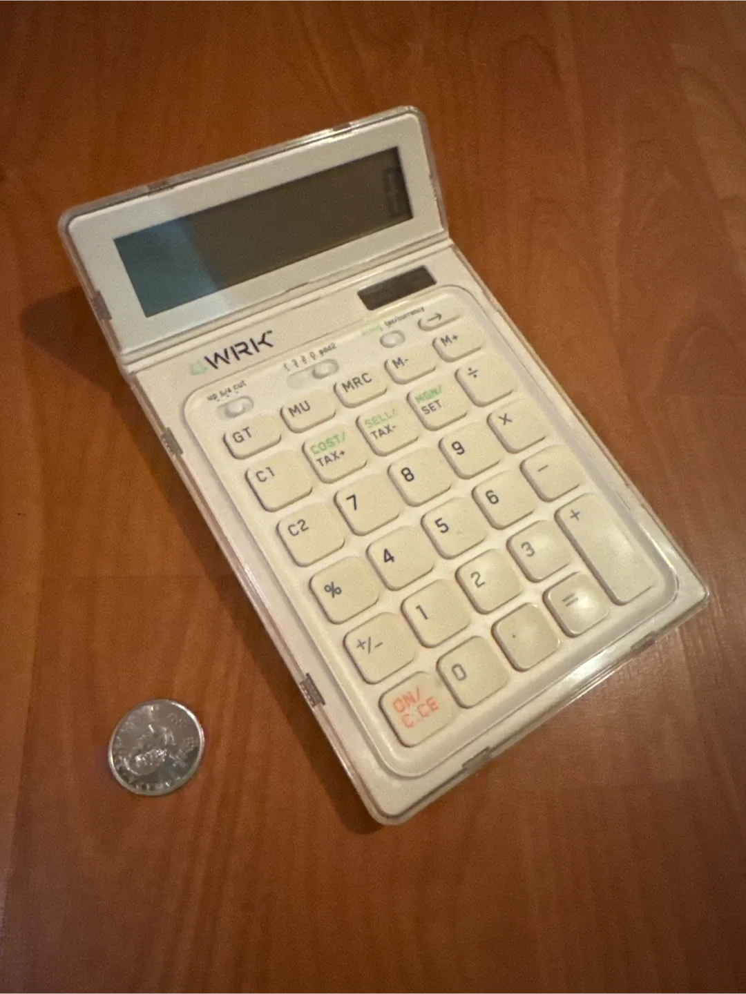 WRK solar Calculator 12-digits #Cleanout