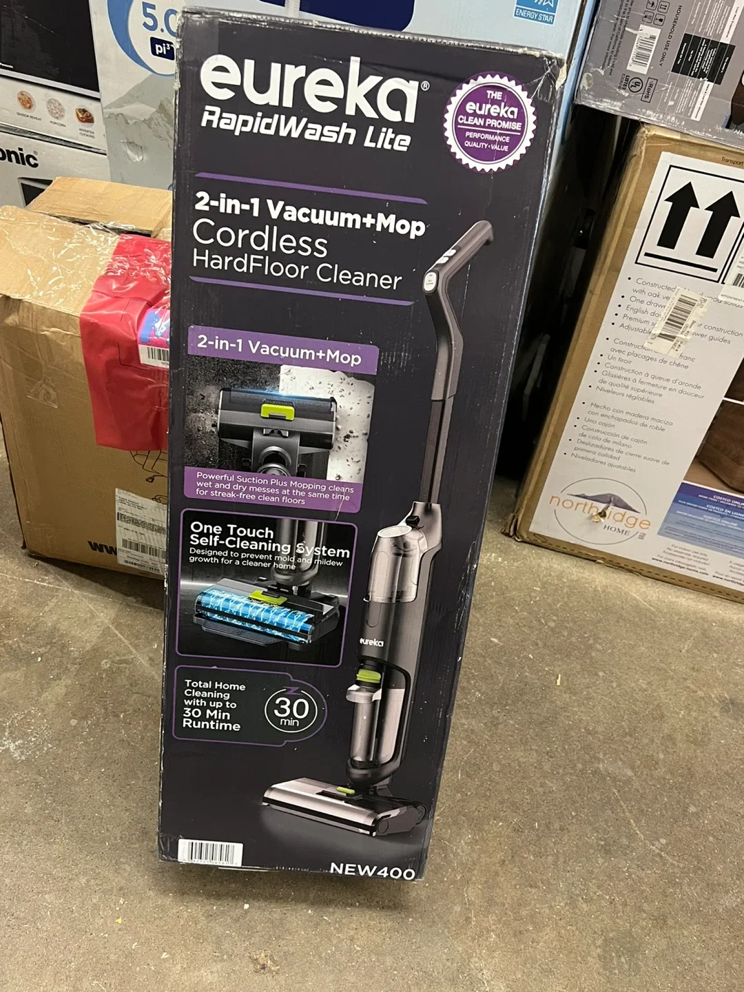 Eureka RapidWash Lite 2-in-1 Cordless Vacuum/Mop