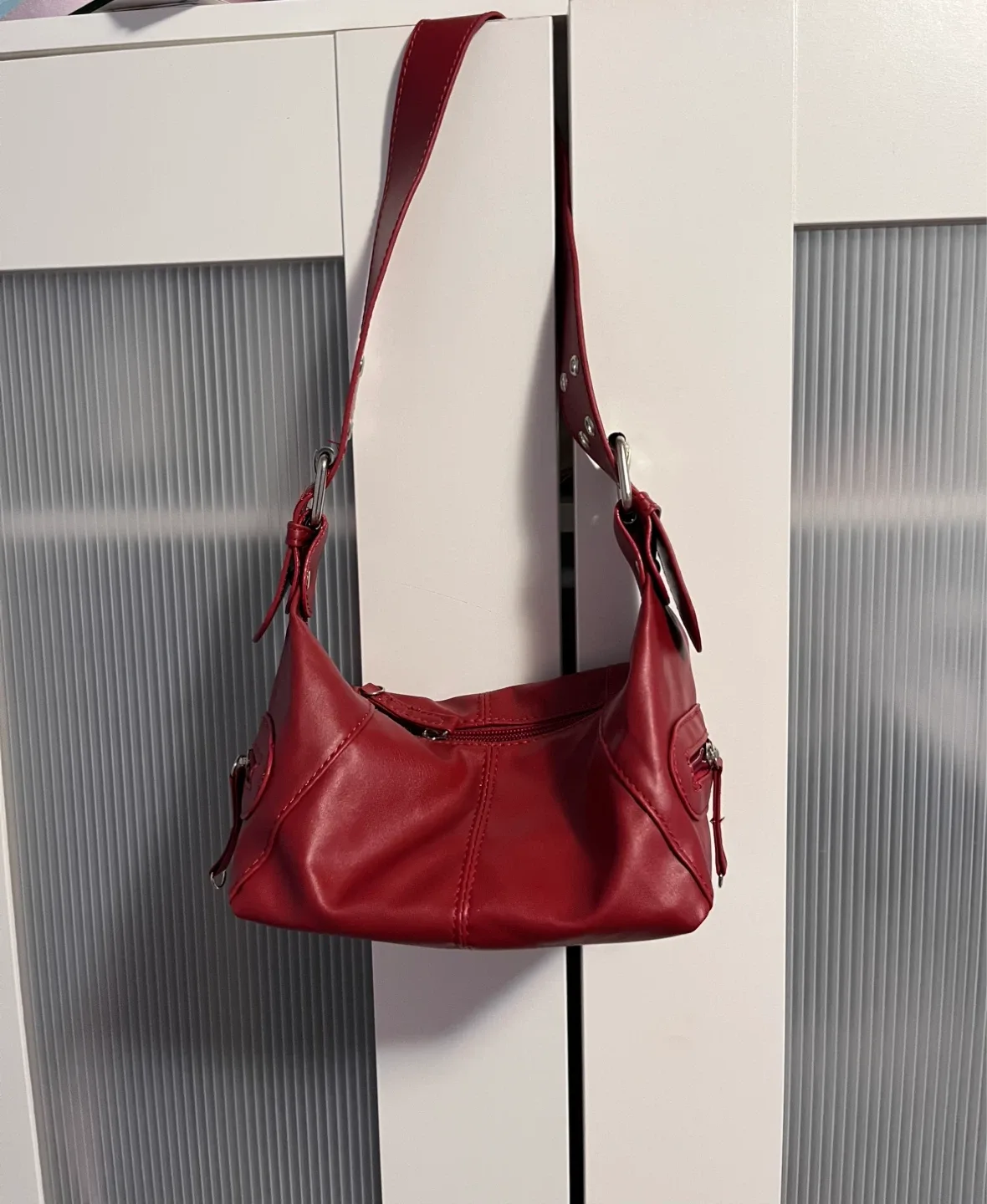 Red Shoulder Bag