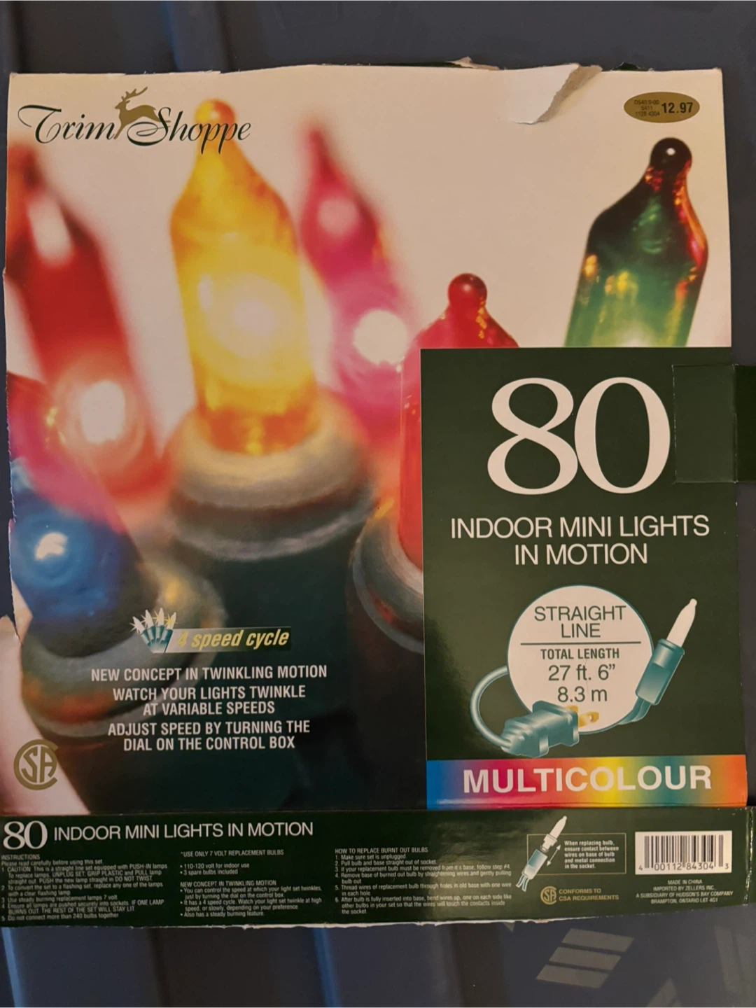 Christmas lights 80th I lights multicolored