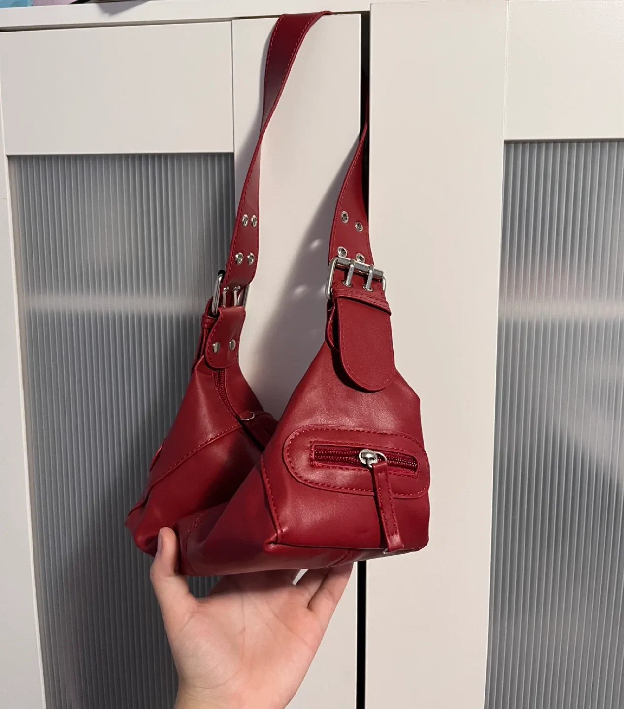 Red Shoulder Bag image indicator(2)