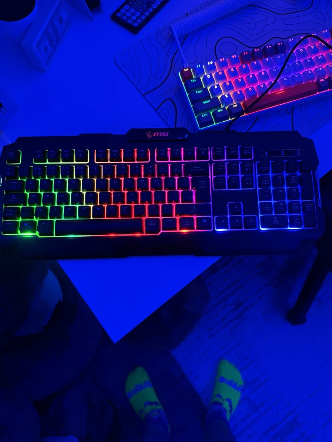 Wired MSI Forge GK100 Gaming Keyboard